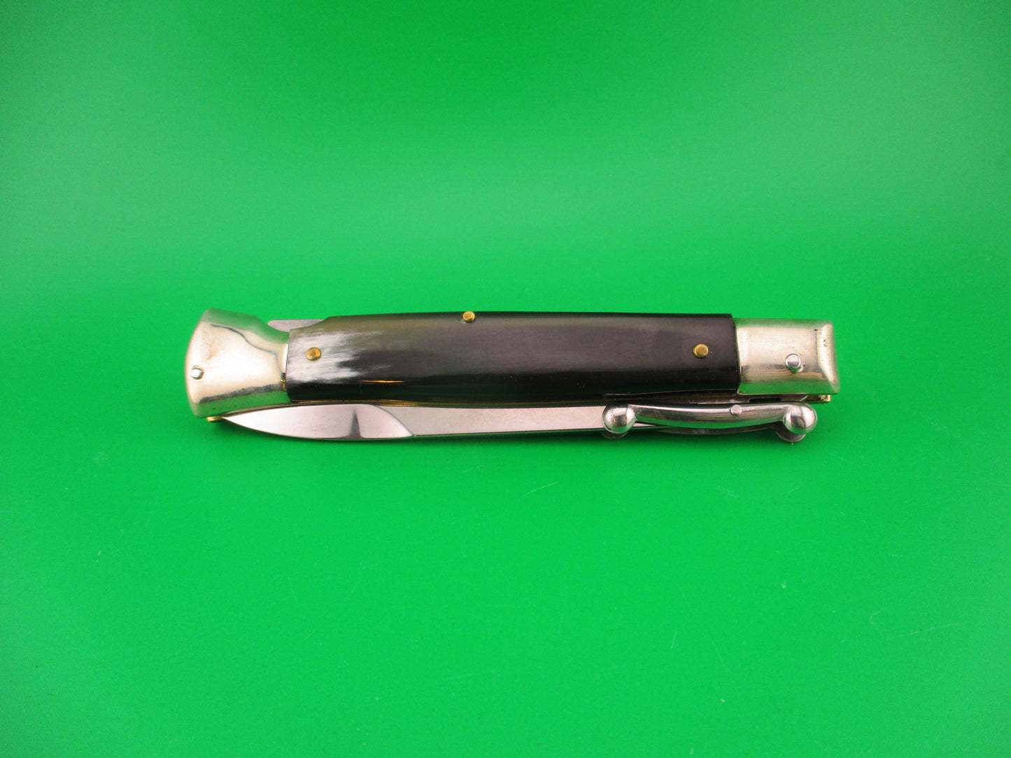 DM Dolphin SPADON 23cm Italian Swing Guard Horn automatic knife