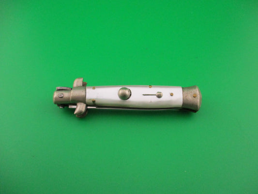 ROSTFREI 16cm Italian Transitional Pearlex 1970s swivel bolster automatic knife