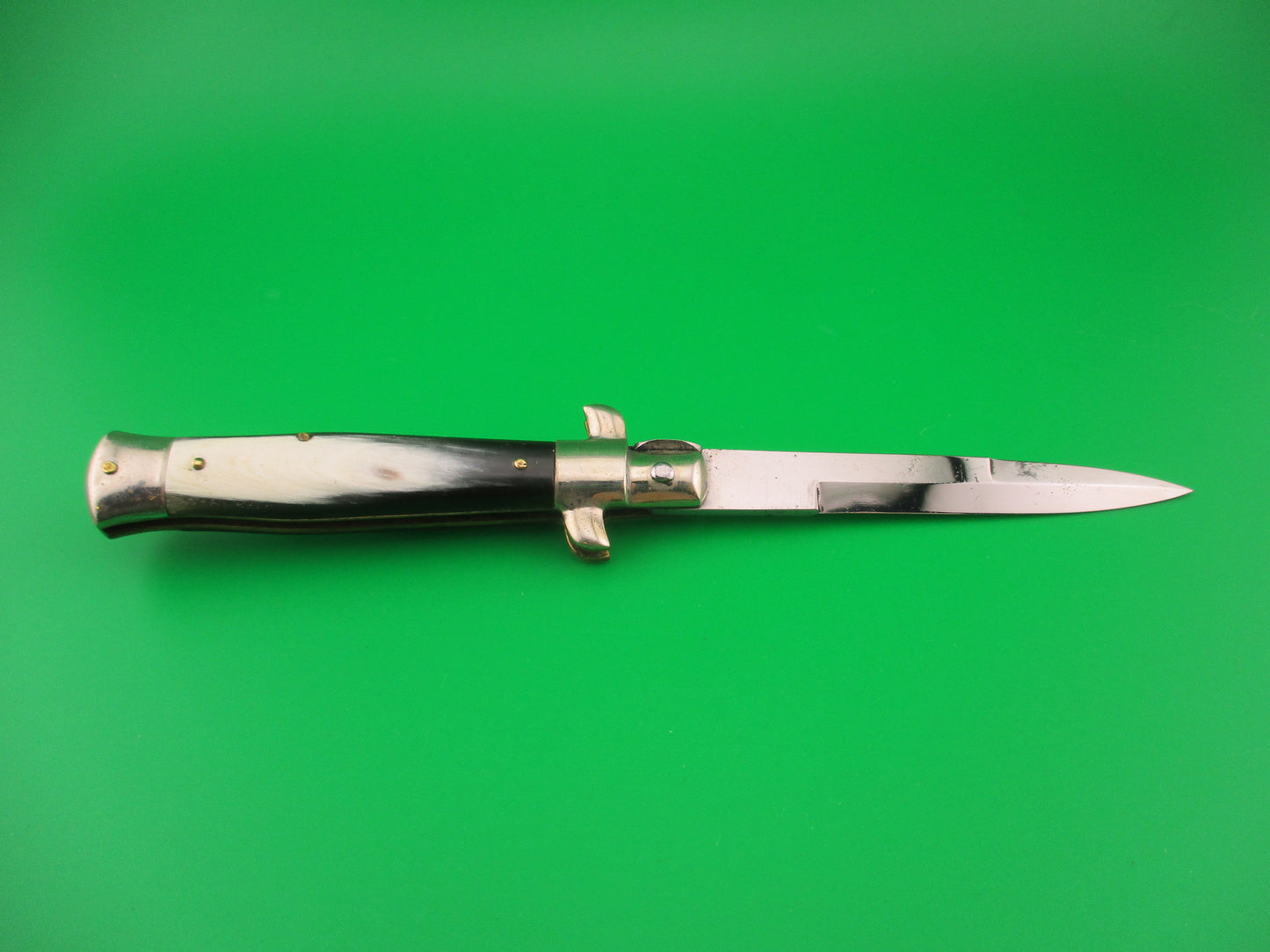S.M.CO 18cm Italian Picklock 1950s vintage Bayonet blade automatic knife