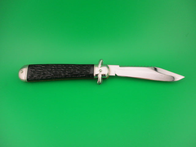 COLONIAL SHUR SNAP JUMBO JACK #3301 Black automatic knife