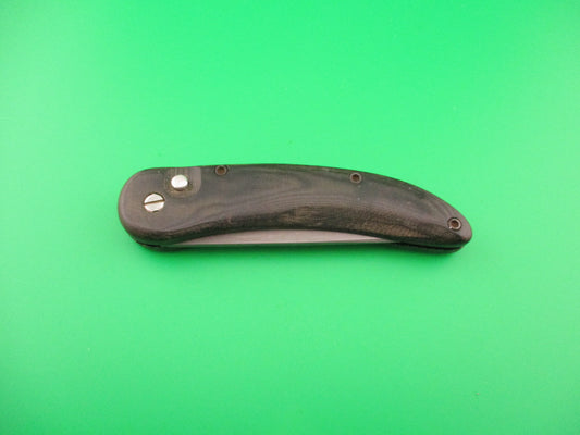 Huck Prototype Custom automatic knife by James Huckeba Vintage 1990s