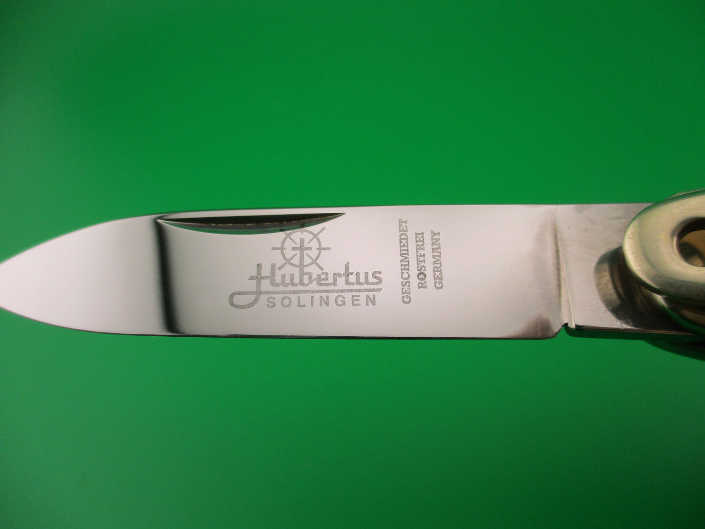 Hubertus SOLINGEN 10cm German Cigar Stag Lever automatic knife