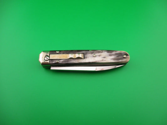 z AGA CAMPOLIN BARON 21cm Italian Brazilian horn Limited Edition 2022 Automatic knife