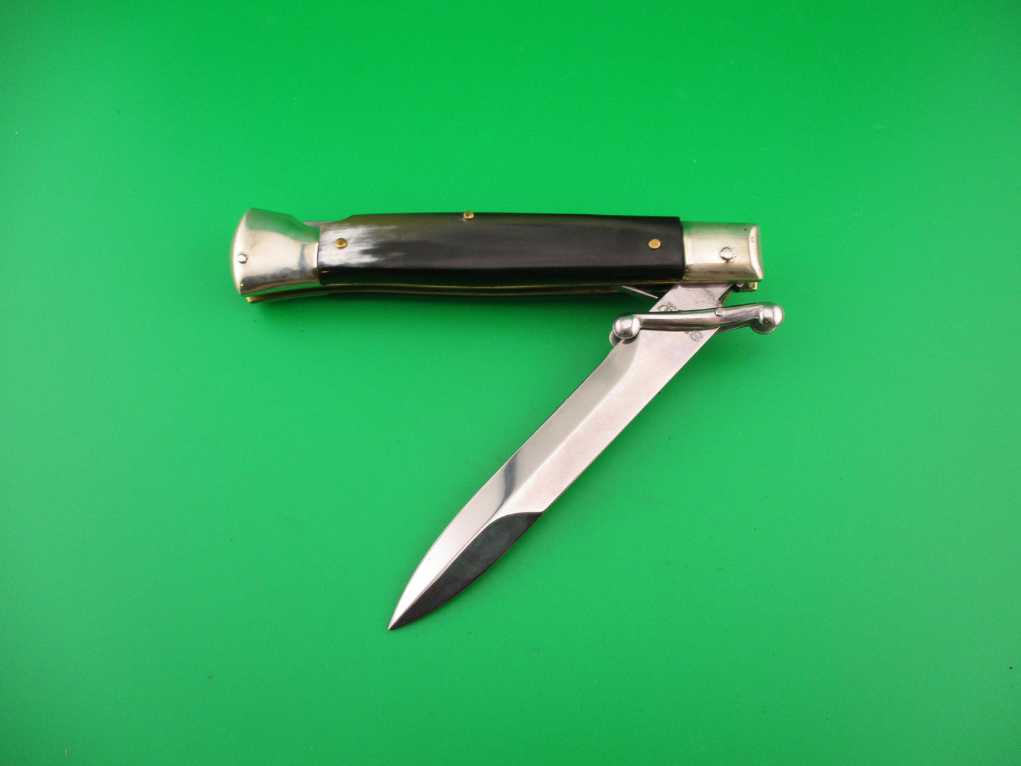 DM Dolphin SPADON 23cm Italian Swing Guard Horn automatic knife