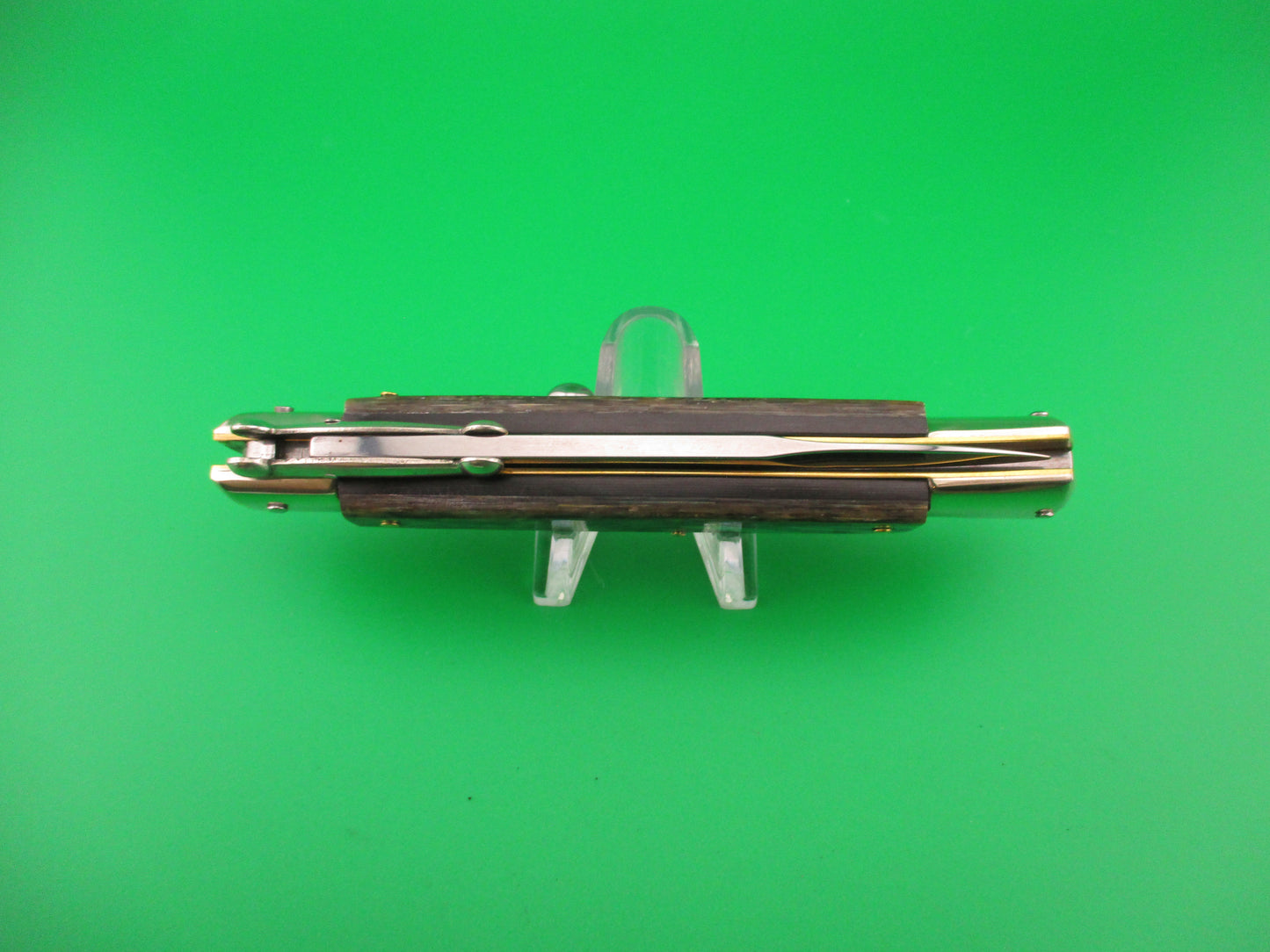 DM Dolphin SPADON 23cm Italian Swing Guard Abalone automatic knife