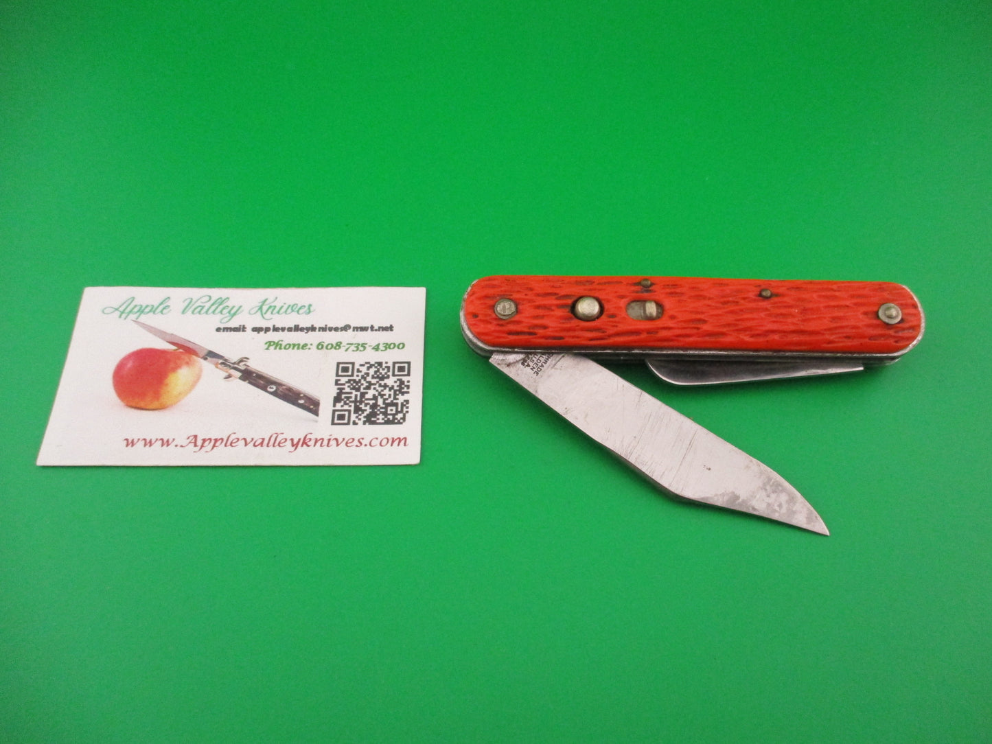 Schrade Walden vintage MC1 Orange military paratrooper switchblade