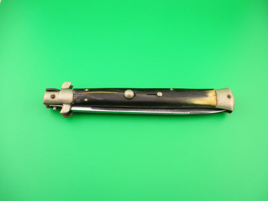 M ITALY INOX 33cm Italian Transitional Horn Vintage 1960s automatic knife