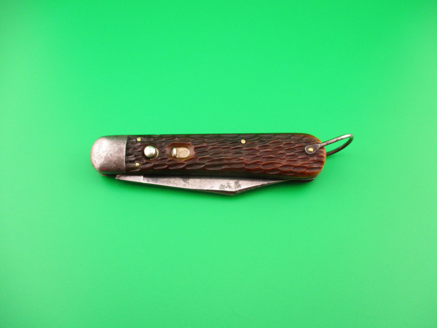 SCHRADE CUT CO M2 Bone WWII Paratrooper Military issue switchblade knife