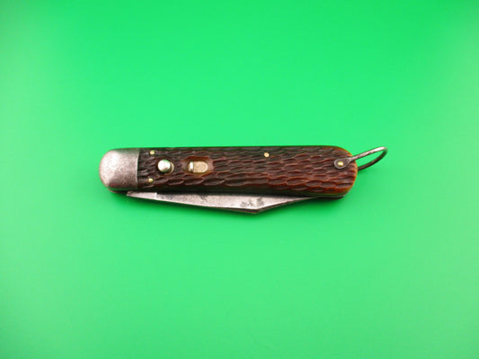 SCHRADE CUT CO M2 Bone WWII Paratrooper Military issue switchblade knife