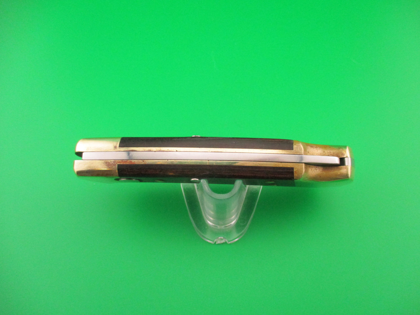 z BUCK 112 C USA Converted SA Automatic knife round button wood handles