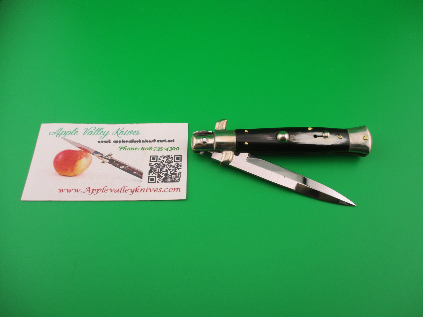S.M.CO 18cm Italian Picklock 1950s vintage Bayonet blade automatic knife
