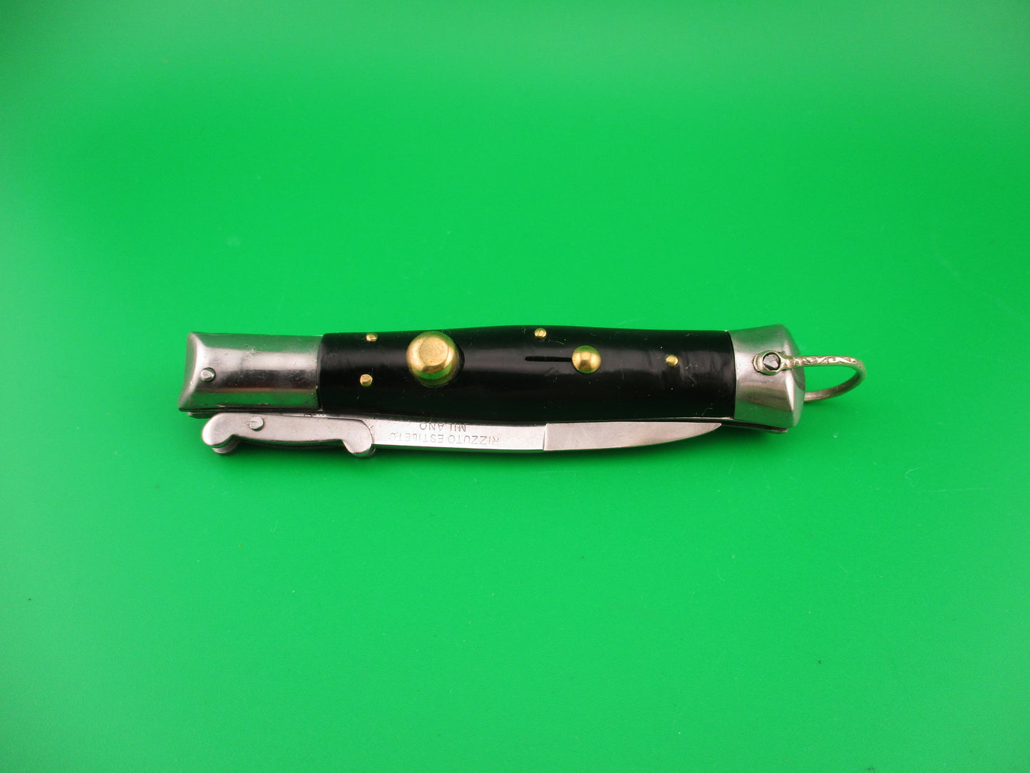 Rizzuto Estileto Milano 18cm (7 inch) Japanese swing guard switchblade knife