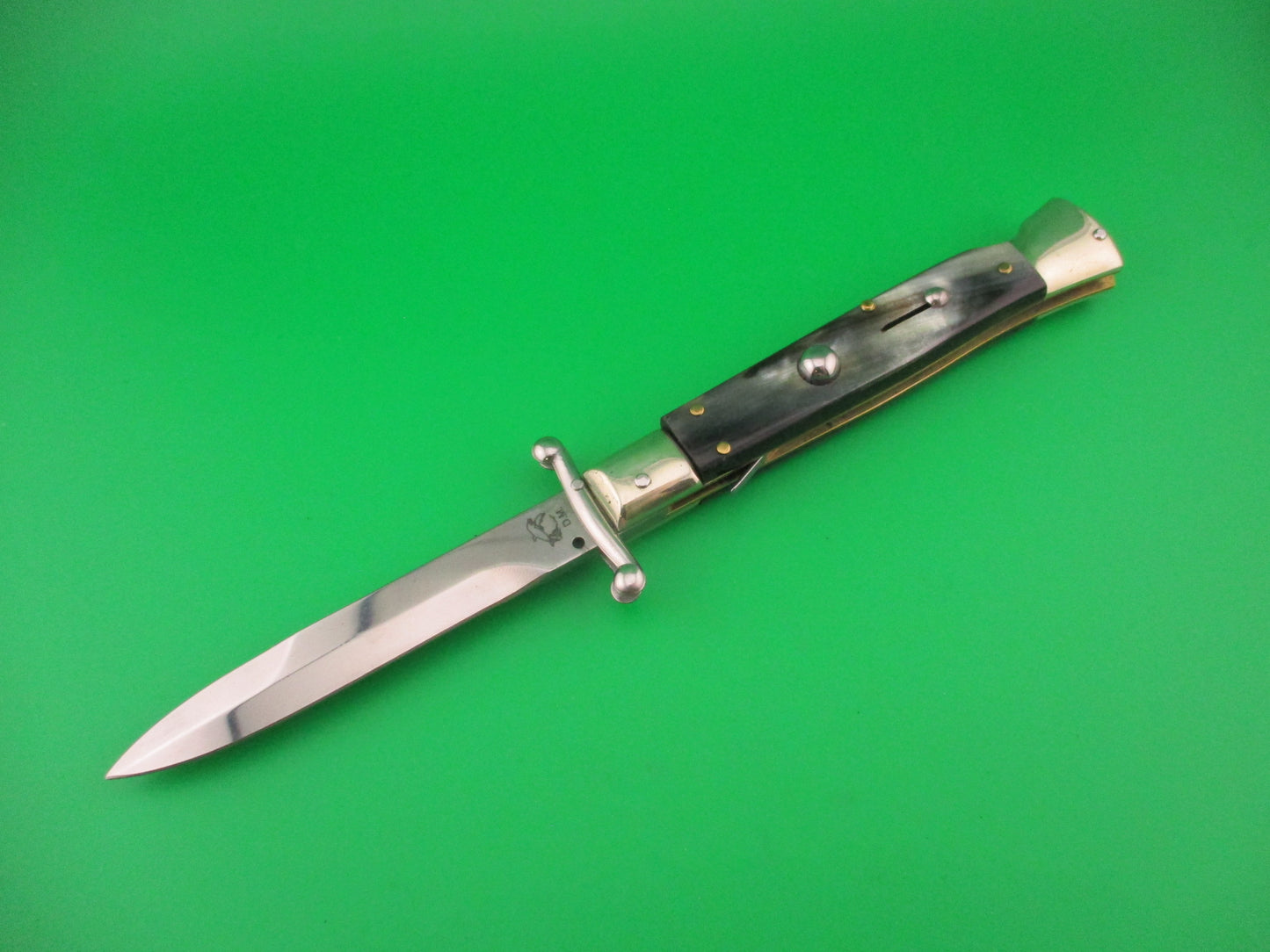 DM Dolphin SPADON 23cm Italian Swing Guard Horn automatic knife