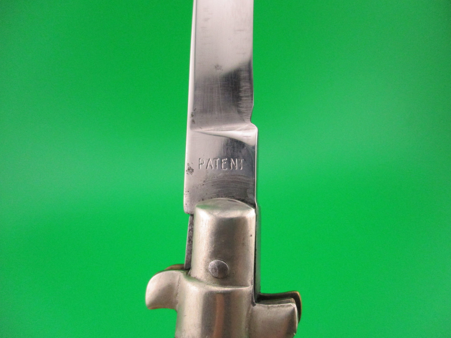 INOX PATENT 20cm Italian BO/BC Stag vintage 1960s automatic knife
