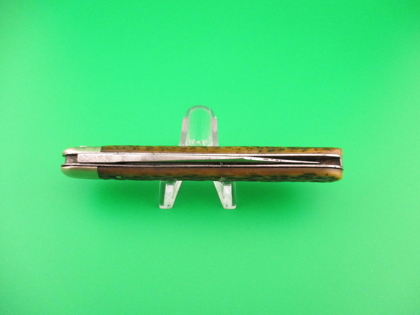 Press Button Knife Co #1000 INVINCIBLE antique switchblade knife