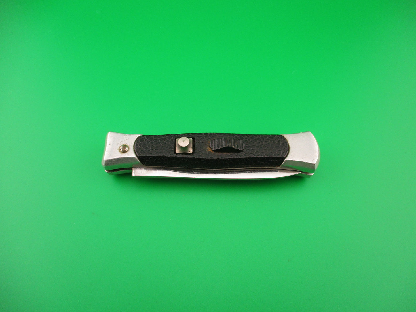 Spanish 19cm Coil Spring Vintage knife w Aluminum frame Vintage automatic