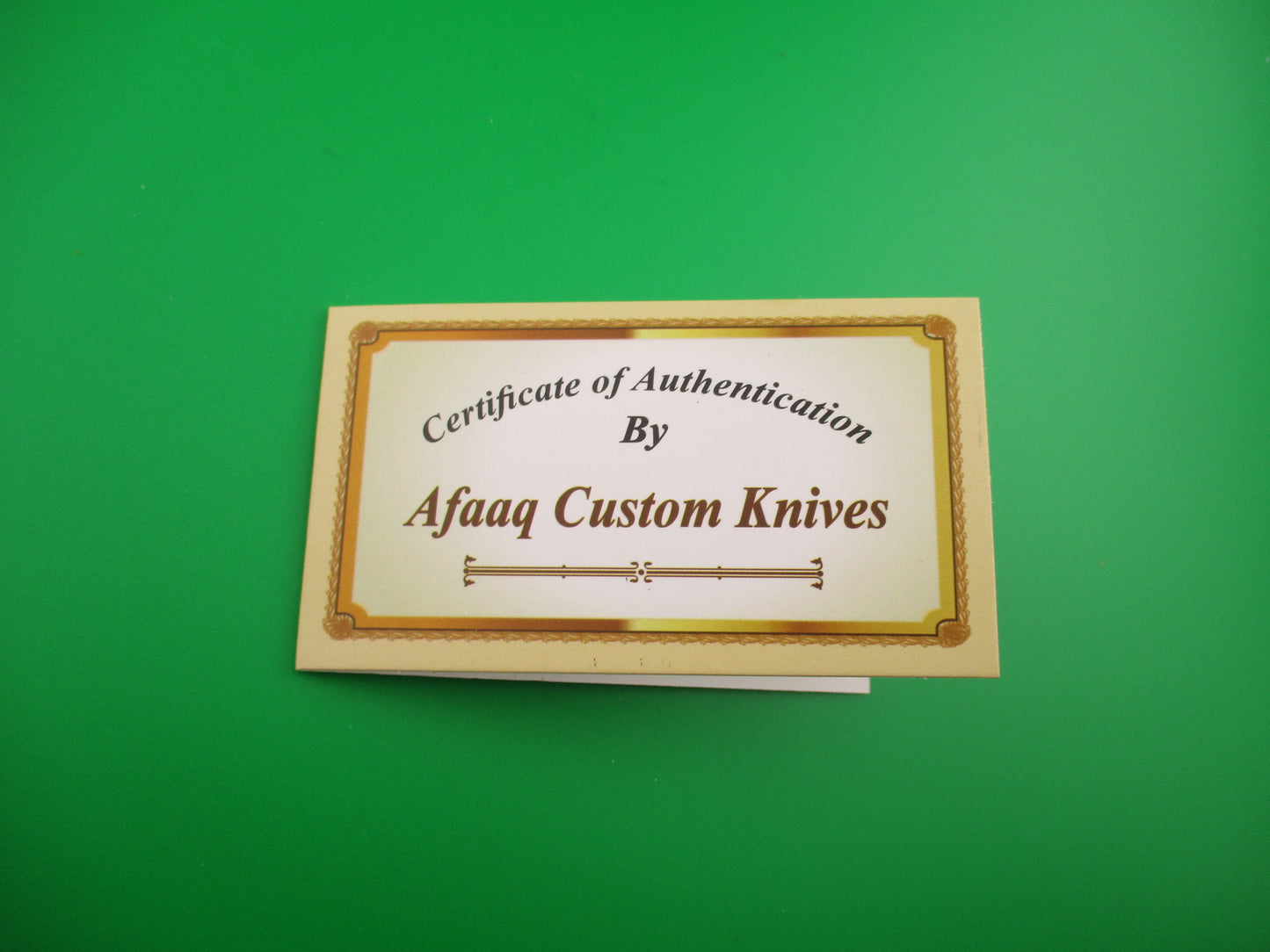 Custom Hand MADE 23cm Engraved Tanto Light Horn Automatic Knife by Afaaq