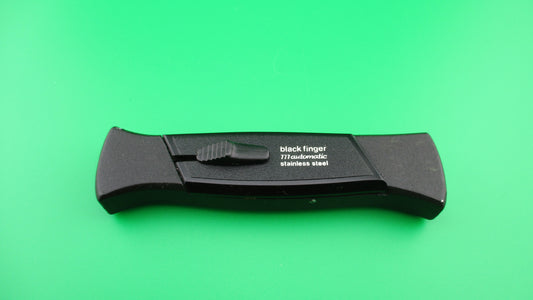 ROSTFREI BLACK FINGER 22cm Italian Vintage OTF blade automatic knife