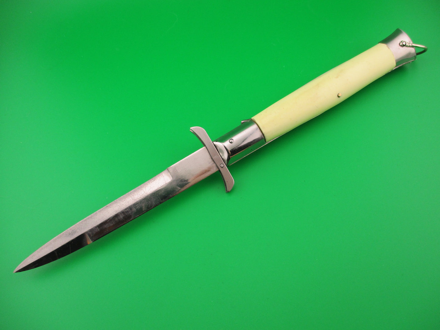 Rizzuto Estileto Milano 28cm Japanese Batwing White vintage automatic knife