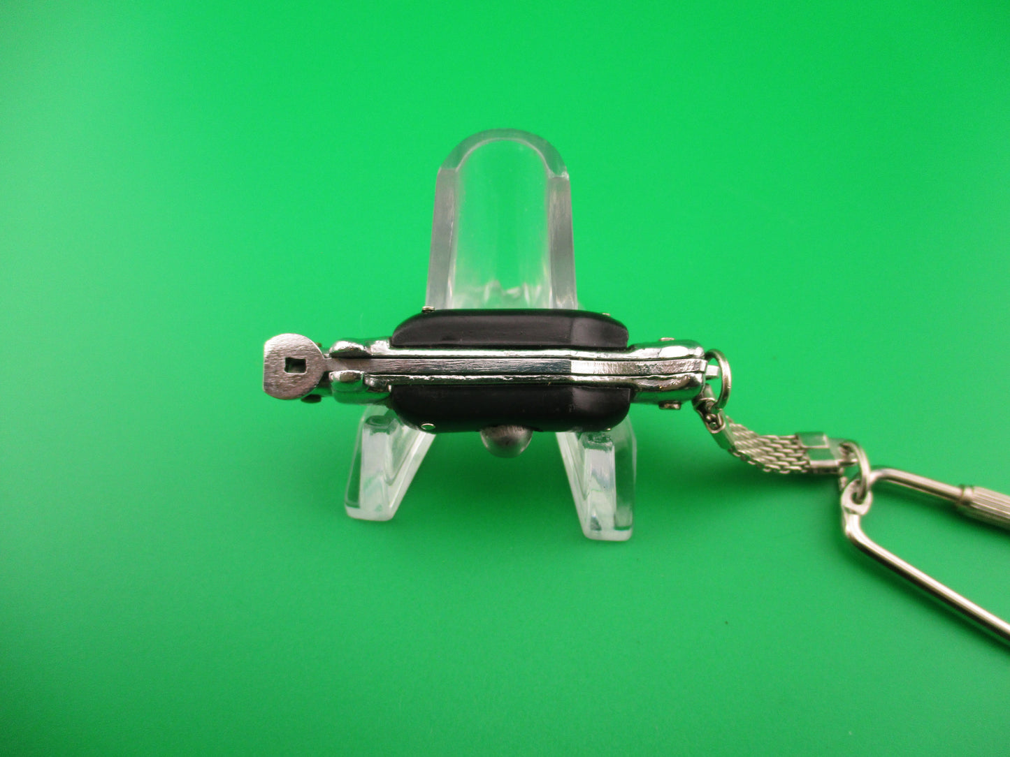Mini Stiletto keychain knife 9cm Italian style vintage automatic knife