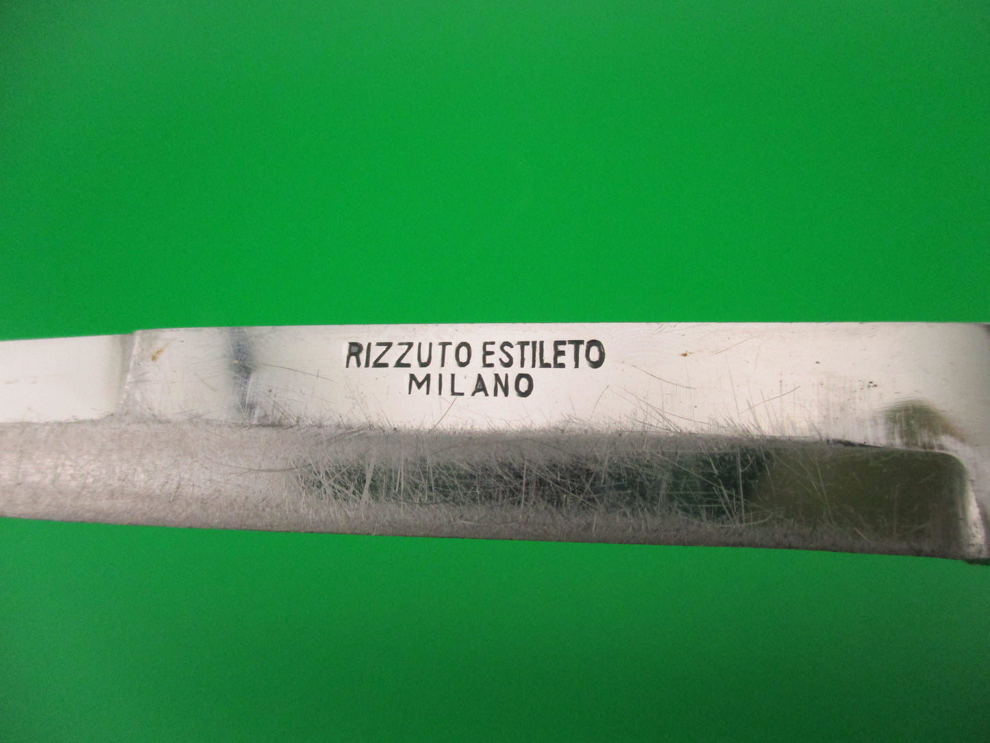 Rizzuto Estileto Milano 28cm Japanese Batwing White vintage automatic knife