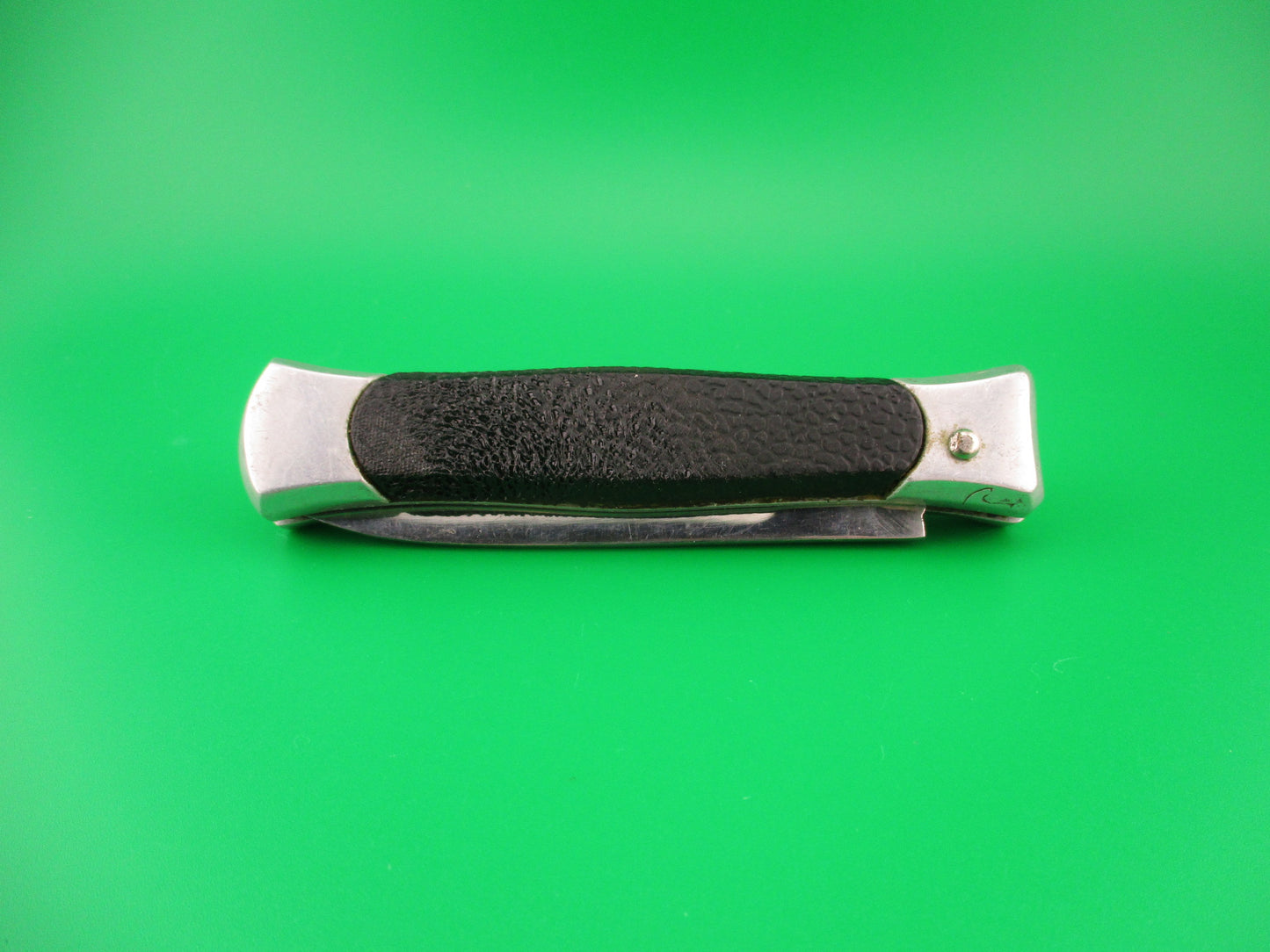 Spanish 19cm Coil Spring Vintage knife w Aluminum frame Vintage automatic