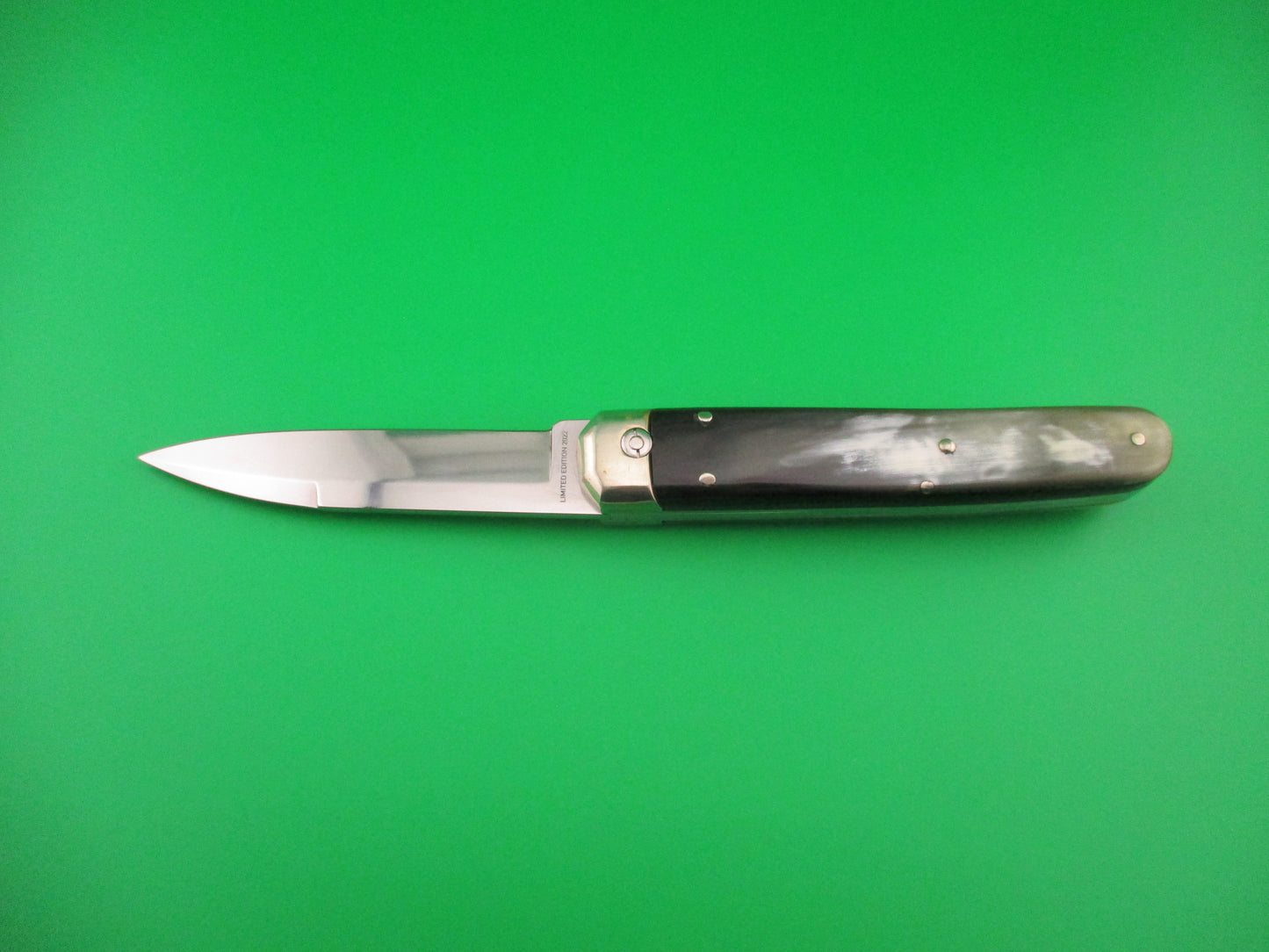 z AGA CAMPOLIN BARON 21cm Italian Brazilian horn Limited Edition 2022 Automatic knife