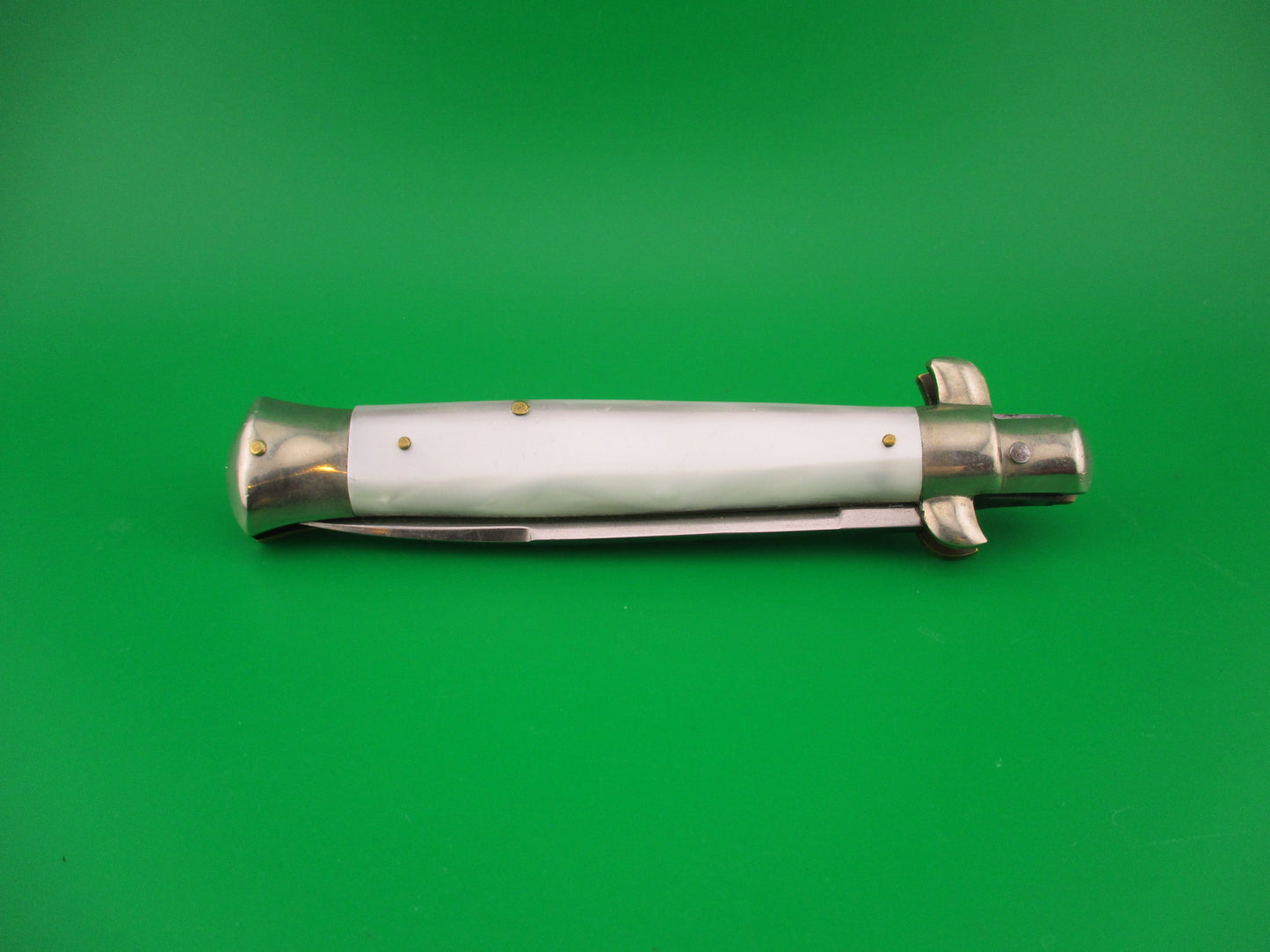 PATENT 22cm Italian BoBc Pearlex vintage automatic knife