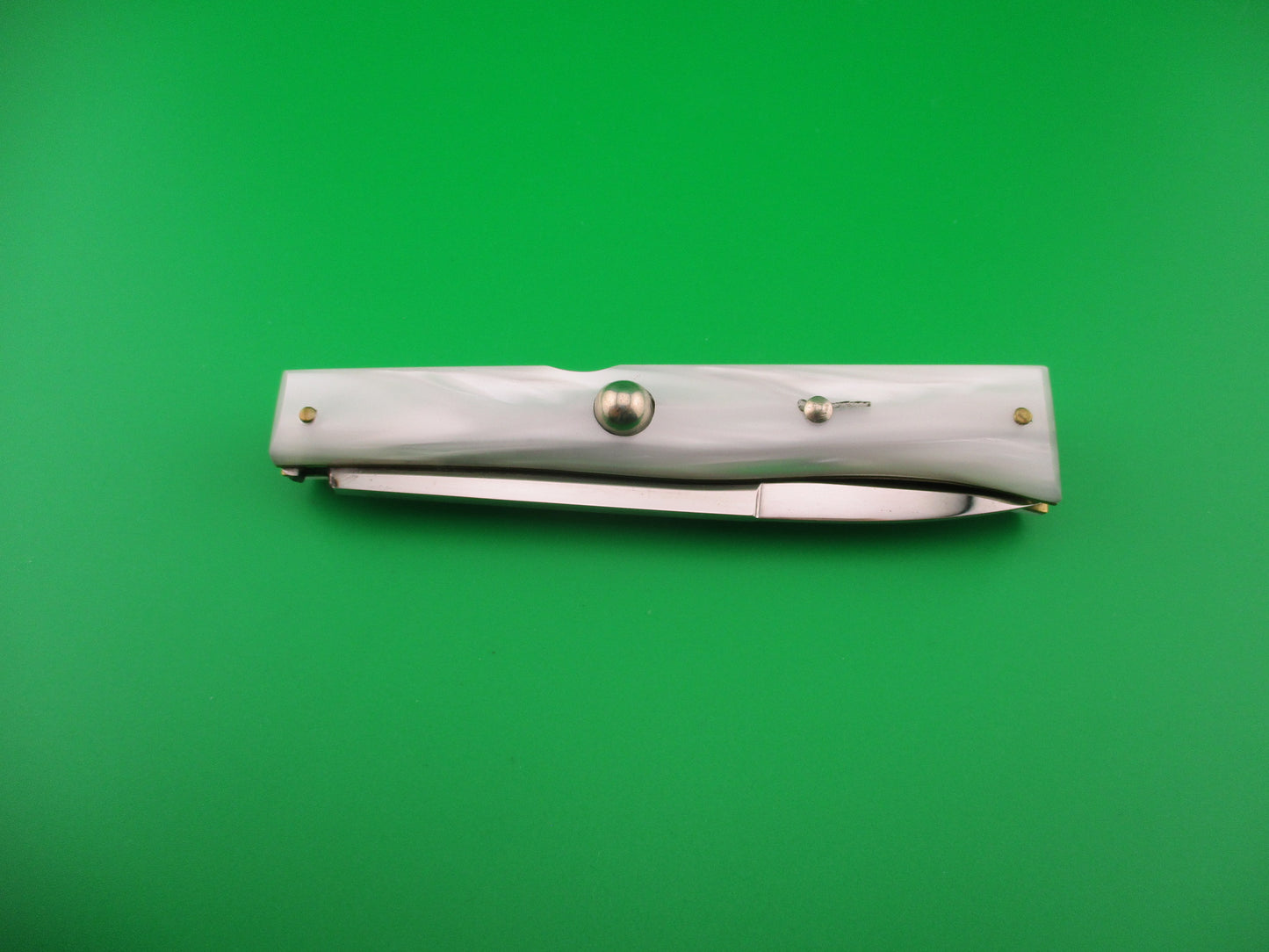 CEM 22cm Italian Lockback Pearlex Customized Pearlex automatic knife