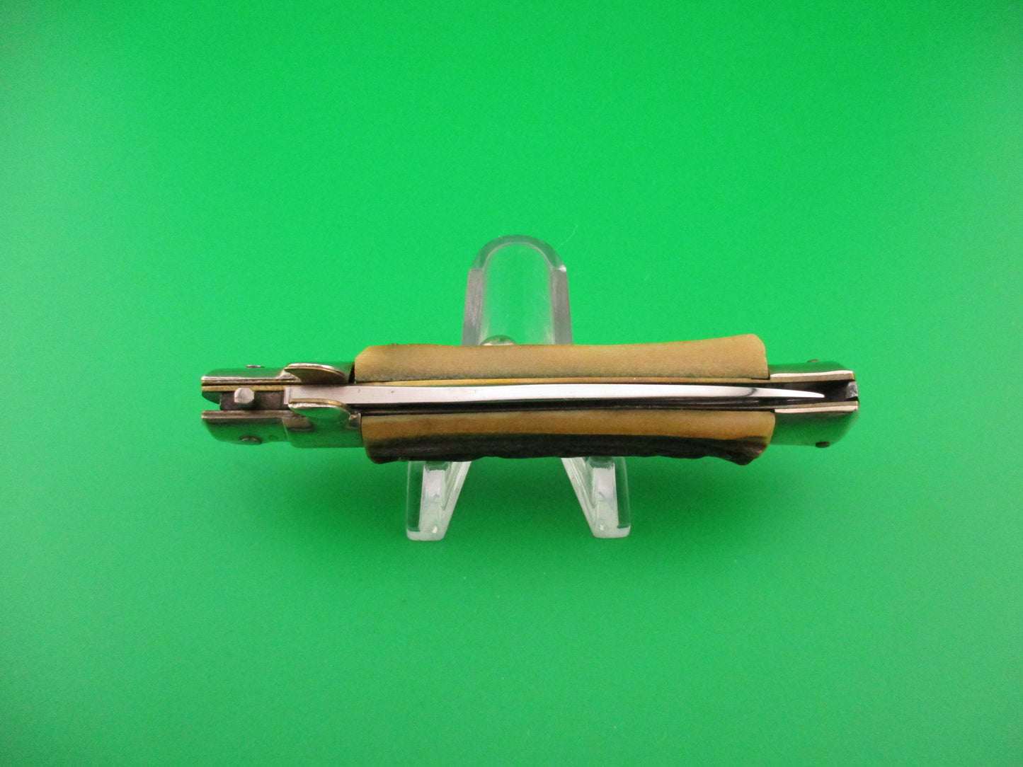 C JUL HERBERT ROSTFREI 18cm Italian Transitional Stiletto Stag Red Dot automatic