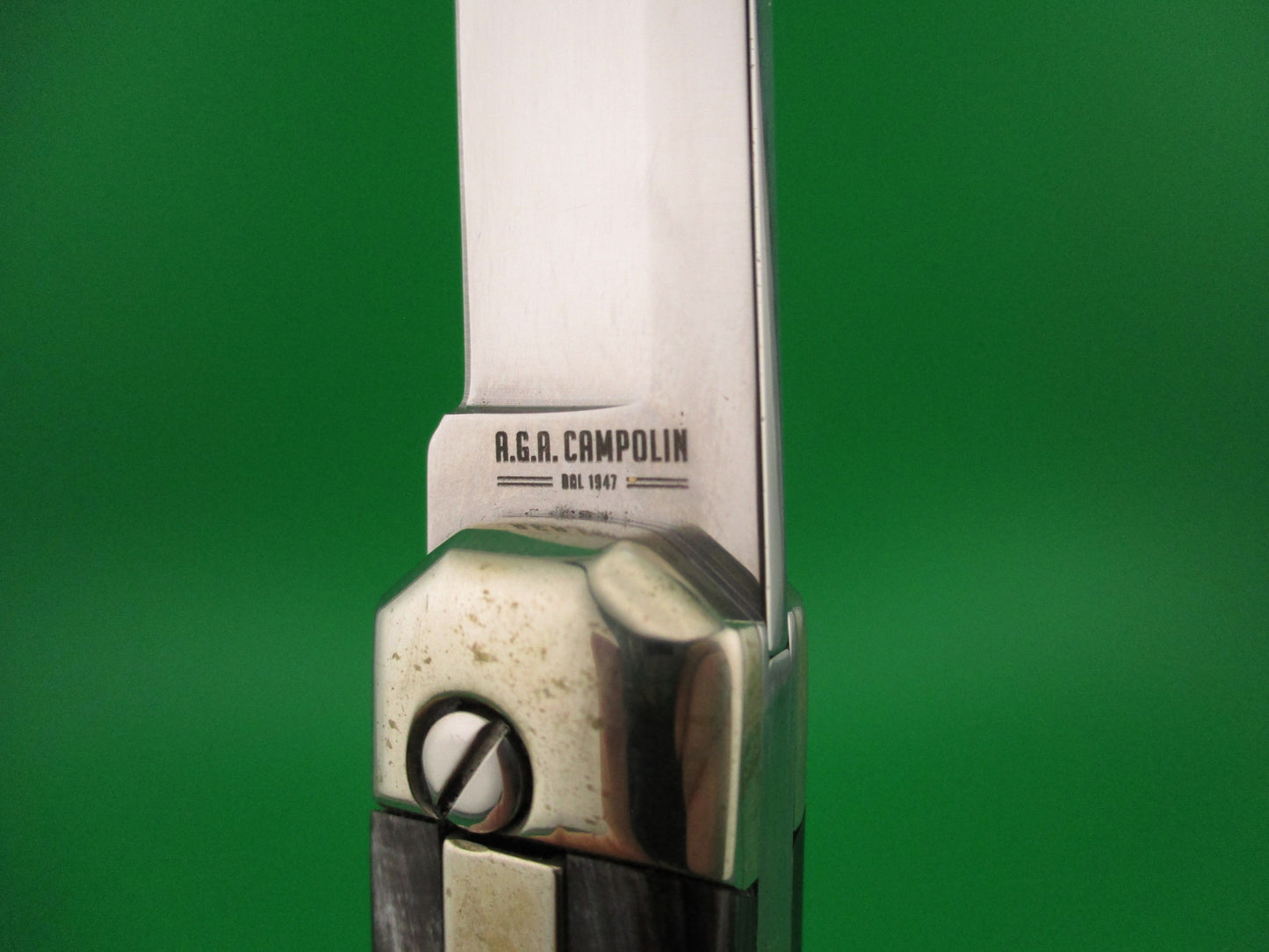 z AGA CAMPOLIN BARON 21cm Italian Brazilian horn Limited Edition 2022 Automatic knife