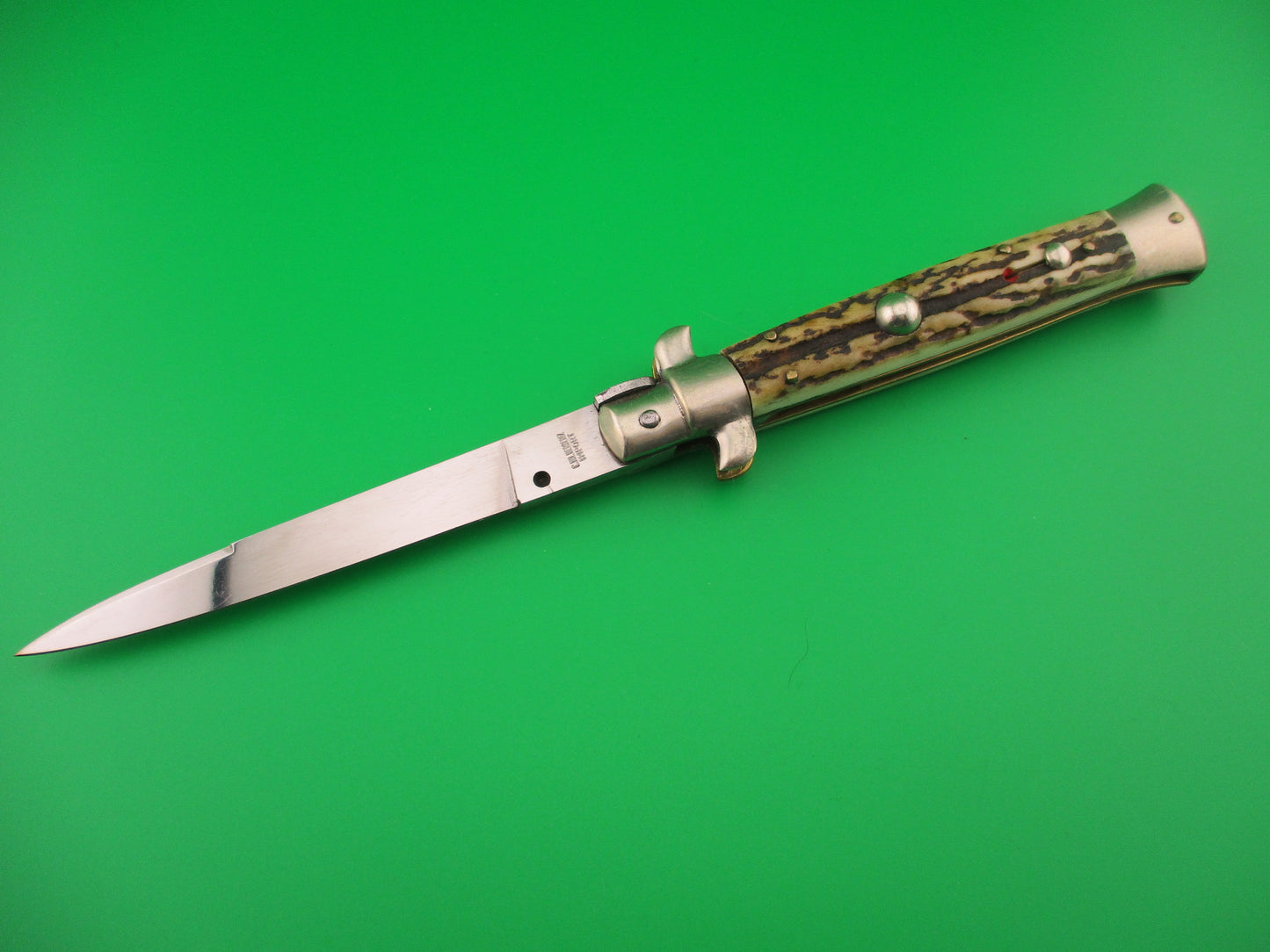 C JUL HERBERTZ IMPORT 23cm Italian Transitional Stiletto Stag Red Dot automatic
