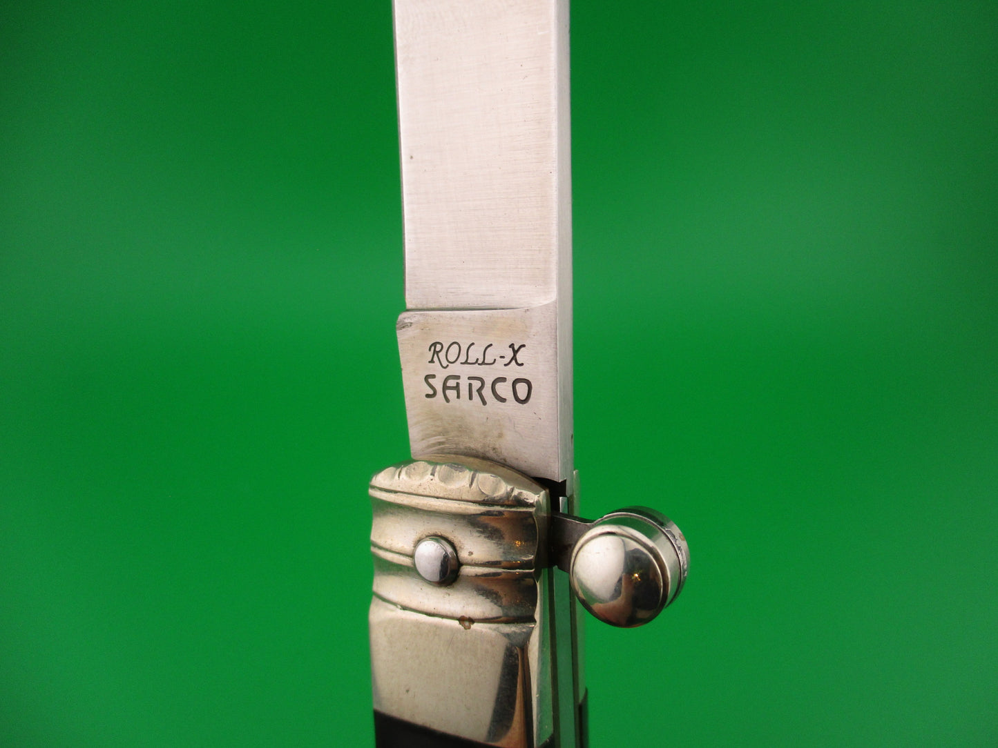 ROLL X SARCO 22cm Japanese Rapid Manual Folder horn New Old Stock knife