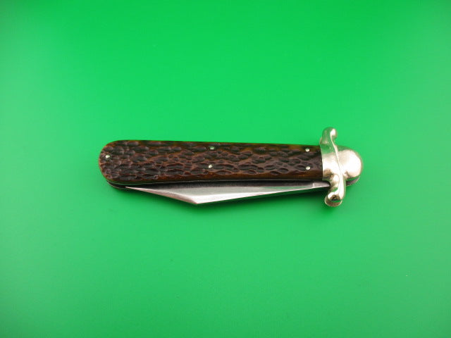 Press Button Knife Co GUARDIAN Antique switchblade knife