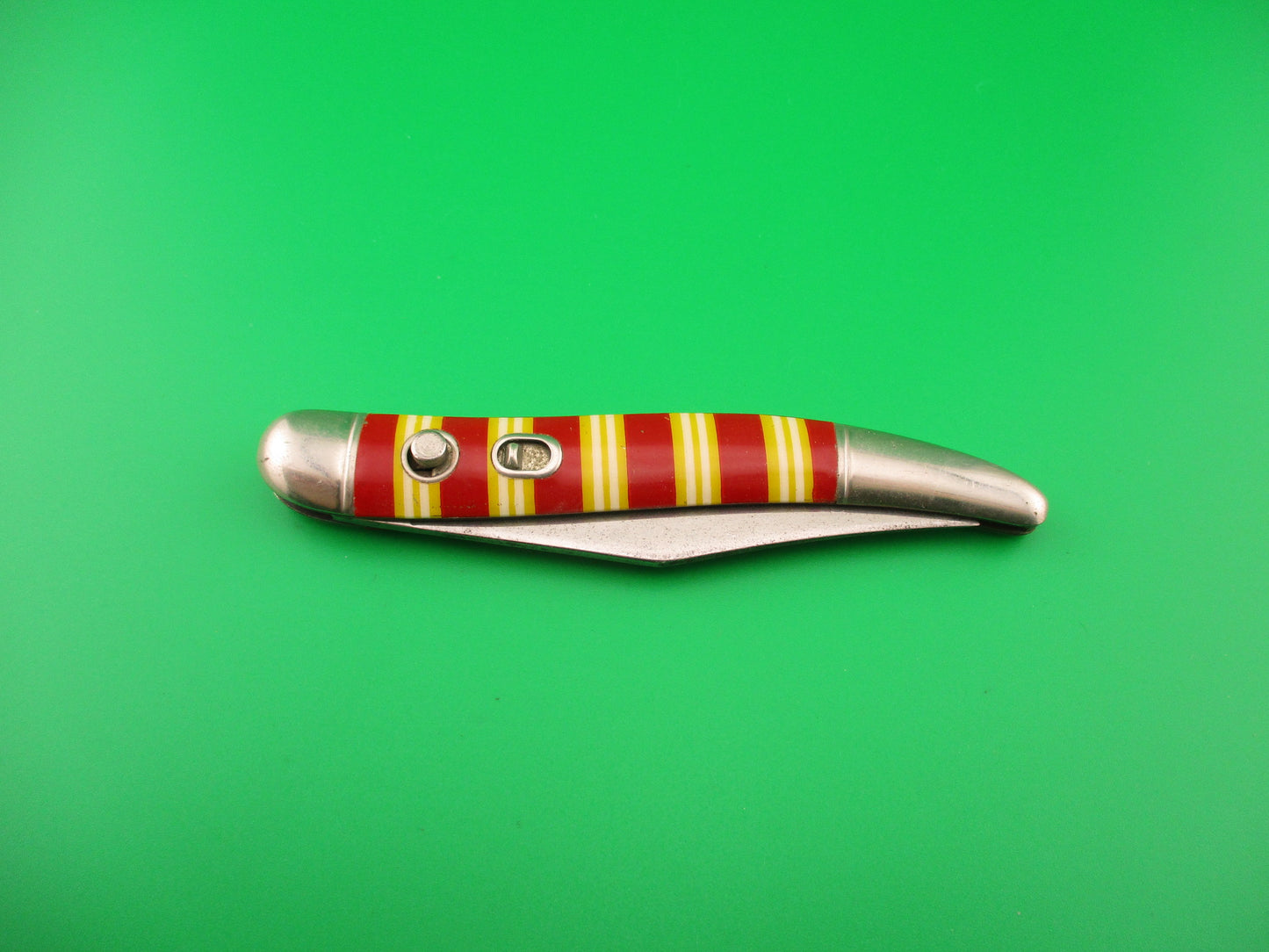 Imperial Toothpick RARE Candystripe 1950s Vintage switchblade knife JM90PBC