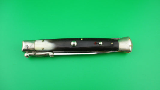 MADE IN ITALY INOXID PATENT 28cm Italian Swing Guard Vintage automatic knife