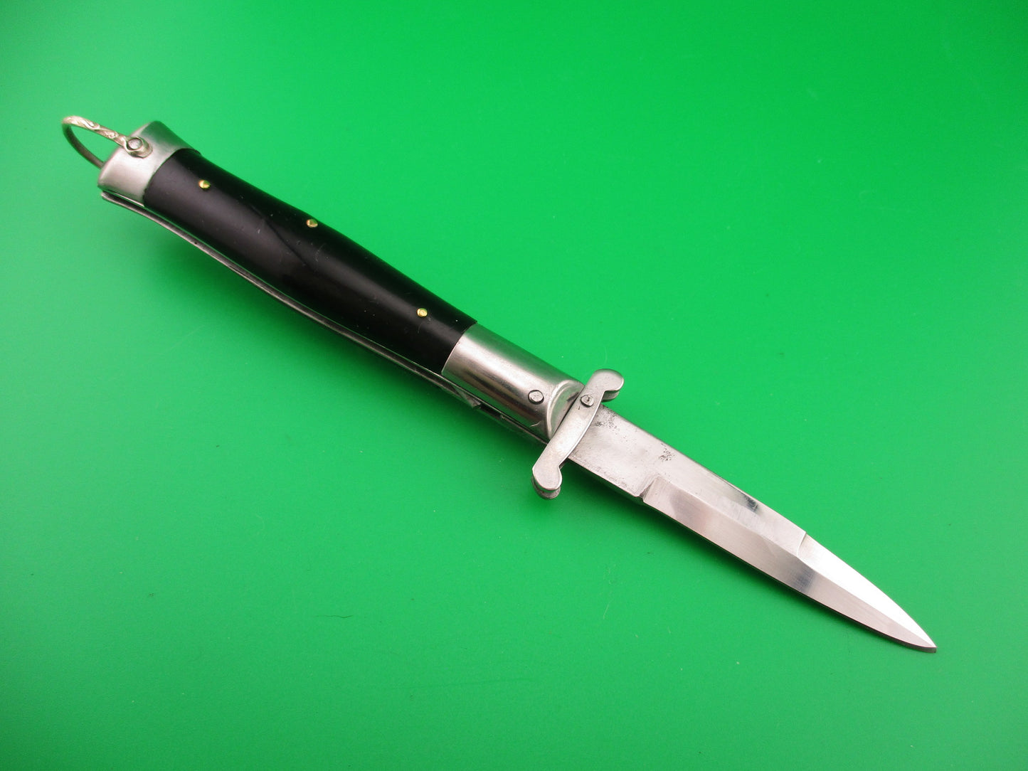 Rizzuto Estileto Milano 18cm (7 inch) Japanese swing guard switchblade knife