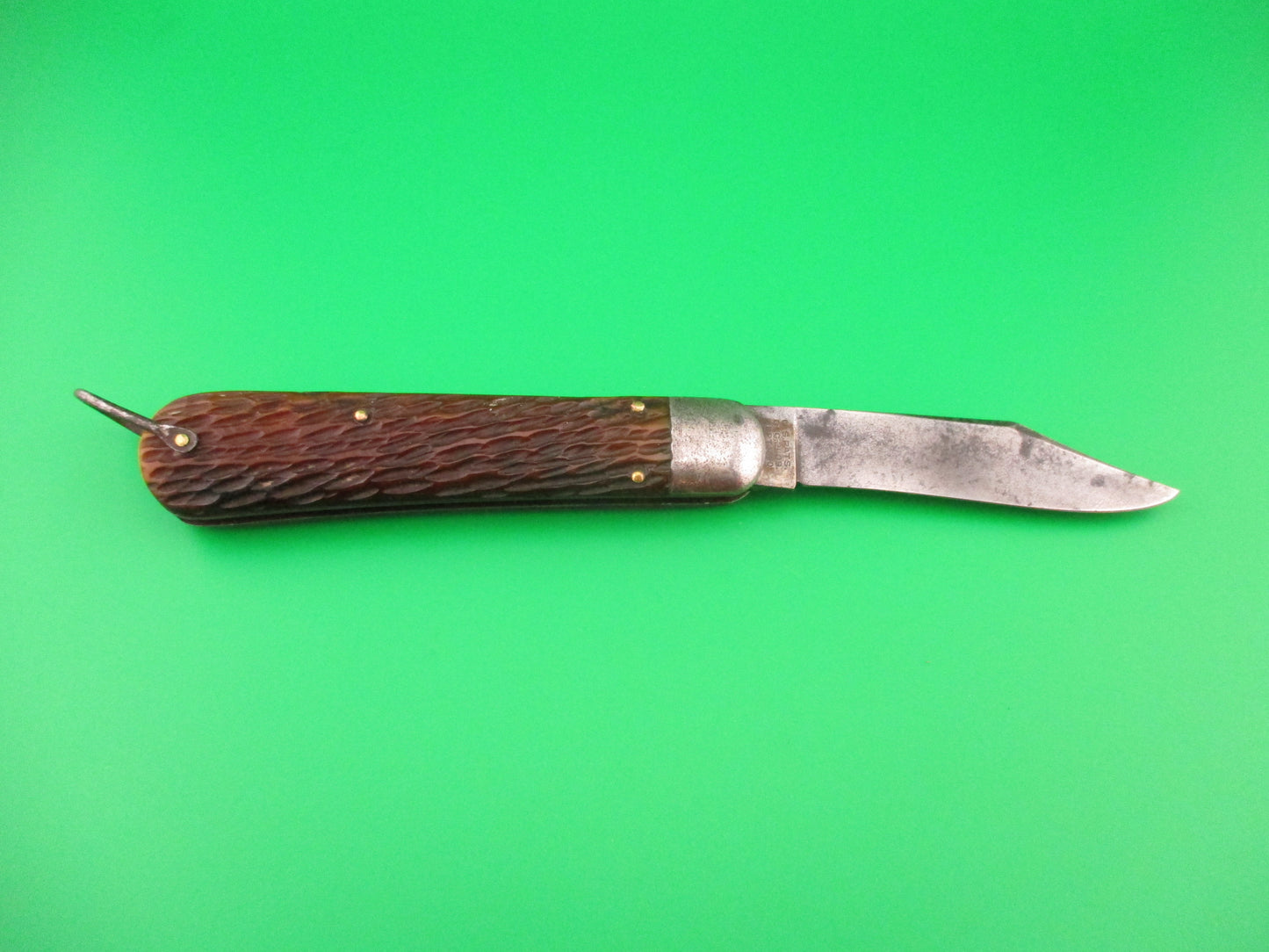 SCHRADE CUT CO M2 Bone WWII Paratrooper Military issue switchblade knife