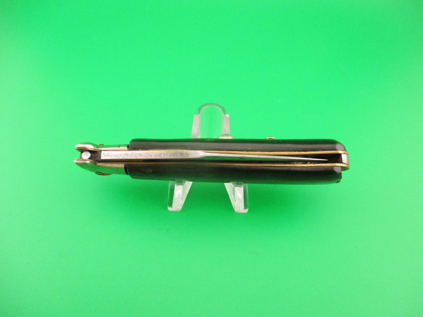 RARE 20cm Italian Picklock Green Raptor Bolster vintage automatic knife