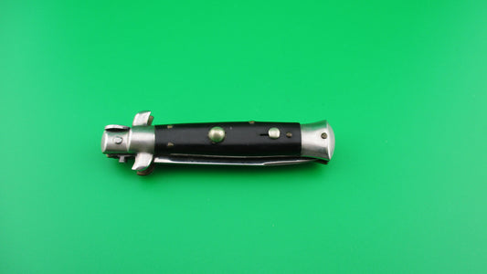 Rostfrei (slant) 14cm Italian transitional Small button stiletto automatic knife