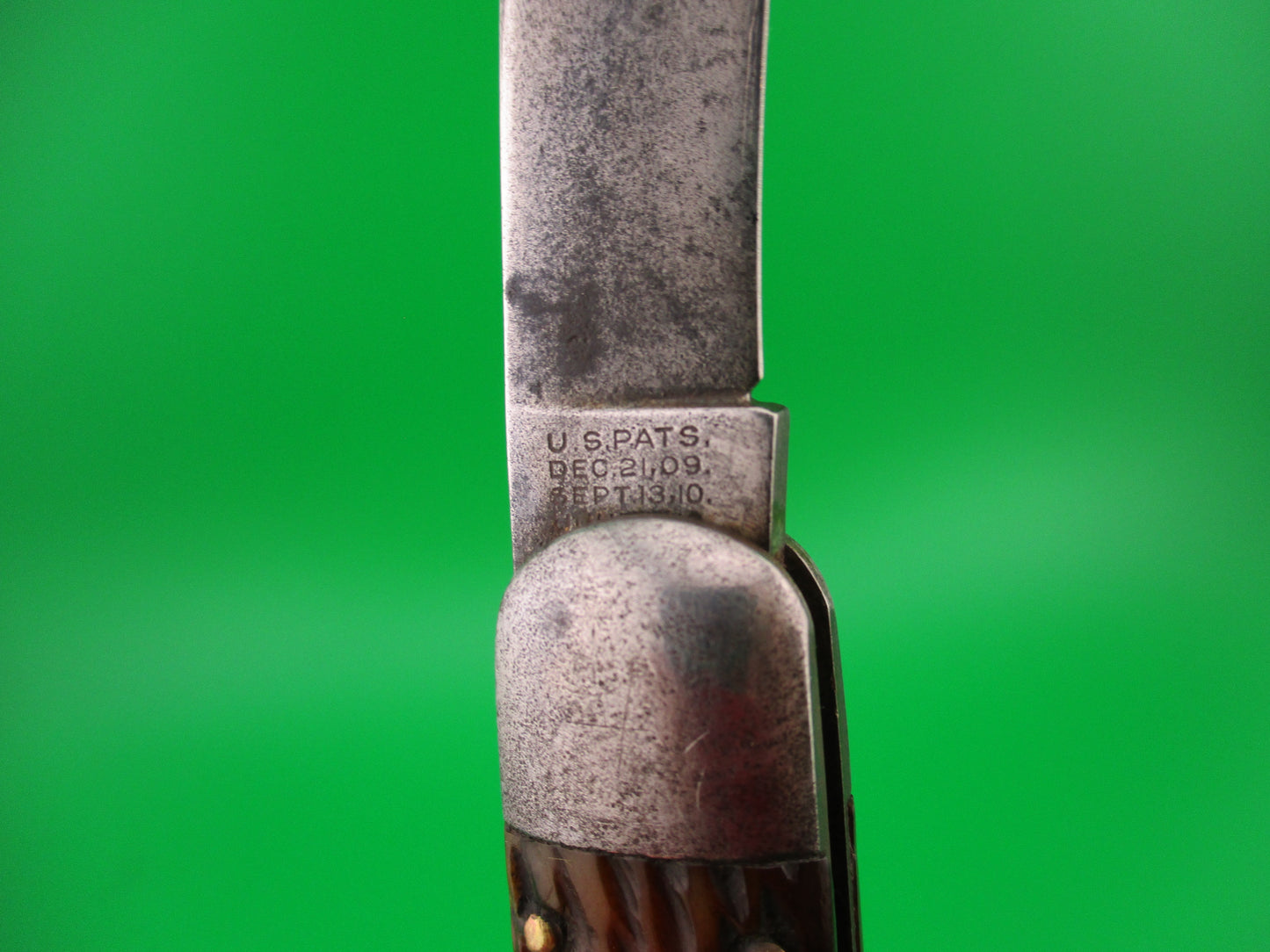 SCHRADE CUT CO M2 Bone WWII Paratrooper Military issue switchblade knife