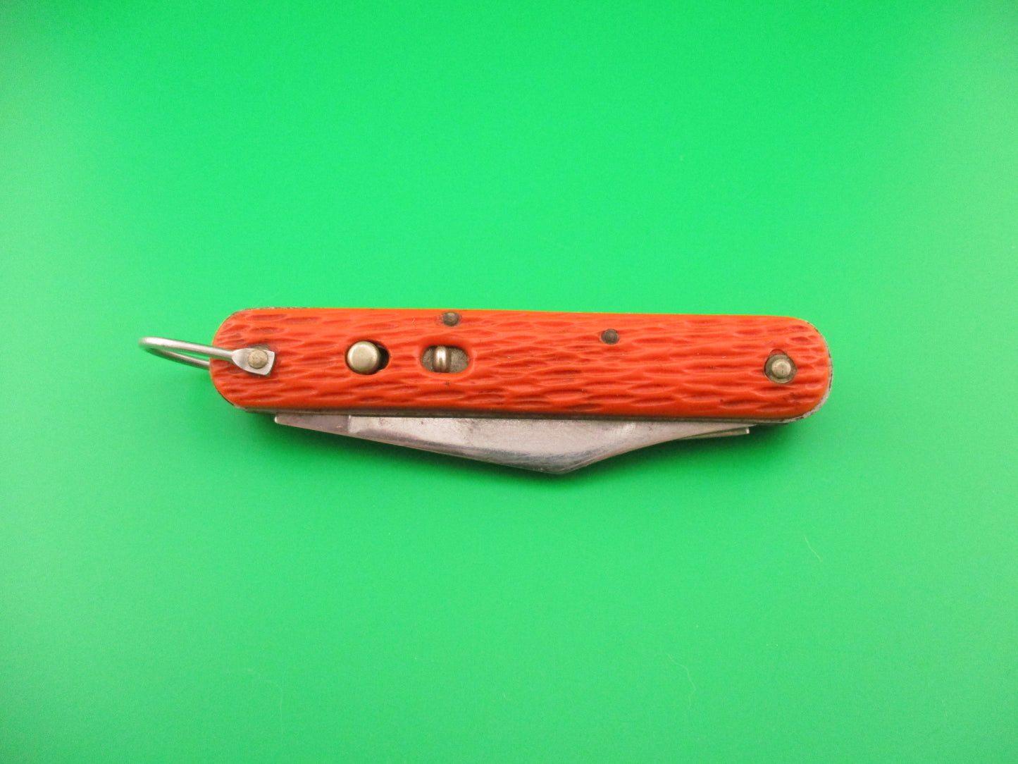 Schrade Walden vintage MC1 Orange military paratrooper switchblade