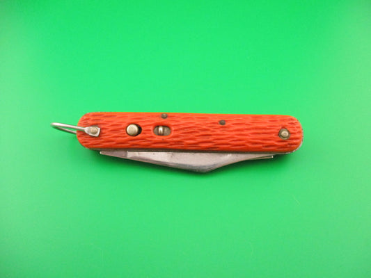 Schrade Walden vintage MC1 Orange military paratrooper switchblade