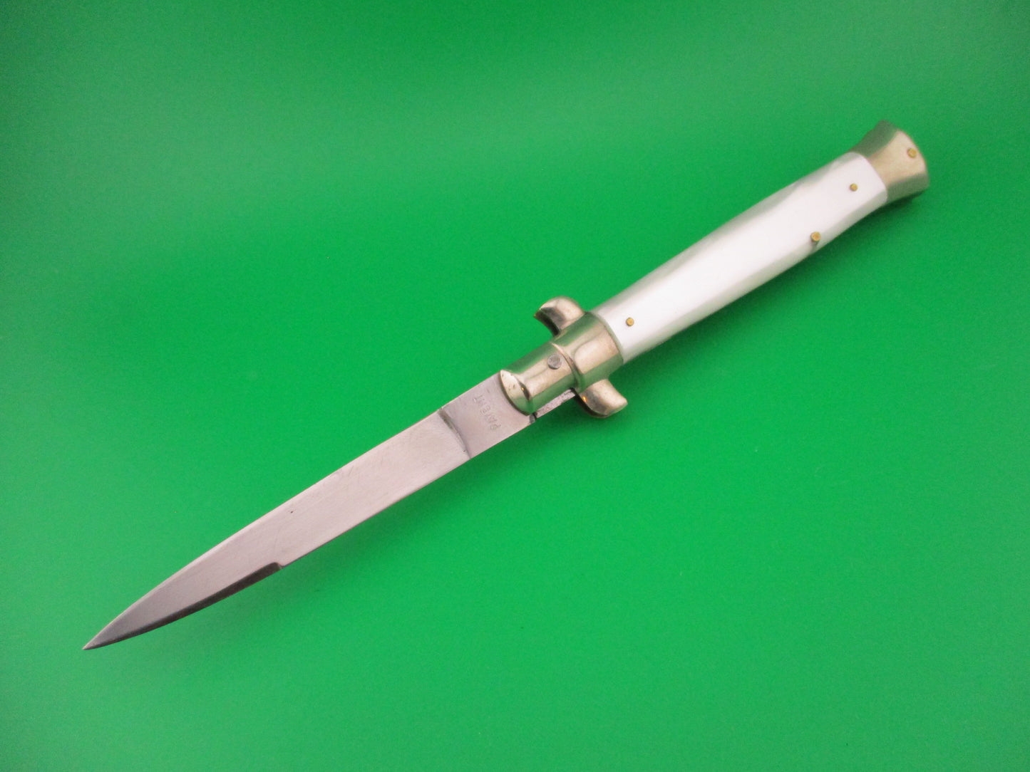 PATENT 22cm Italian BoBc Pearlex vintage automatic knife