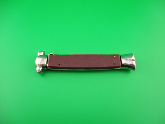 ROSTFREI 21cm Rare Italian Gravity knife vintage burgundy OTF