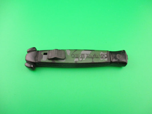STAINLESS NATO MILITARY 20cm Korean OTF DA vintage automatic knife