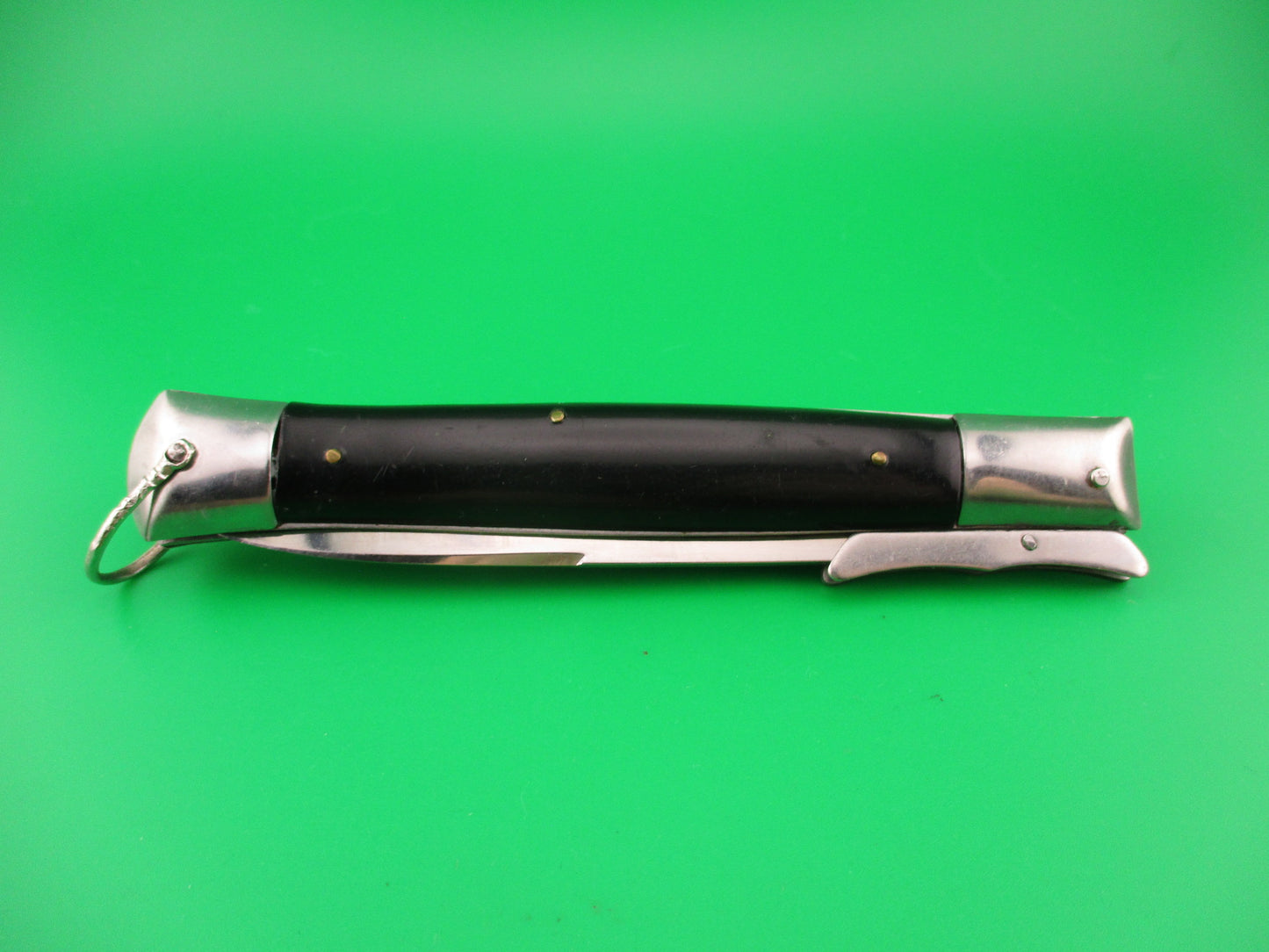 STAINLESS STEEL 27cm Japanese Swing Guard Batwing vintage automatic knife