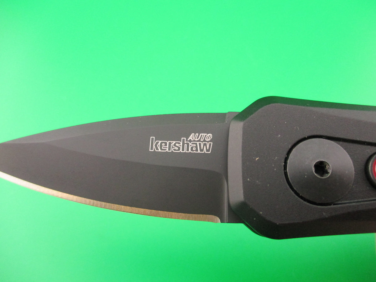 Kershaw Auto 7500BLK 5 1/8 inch Black spear point automatic knife like New Launch 4