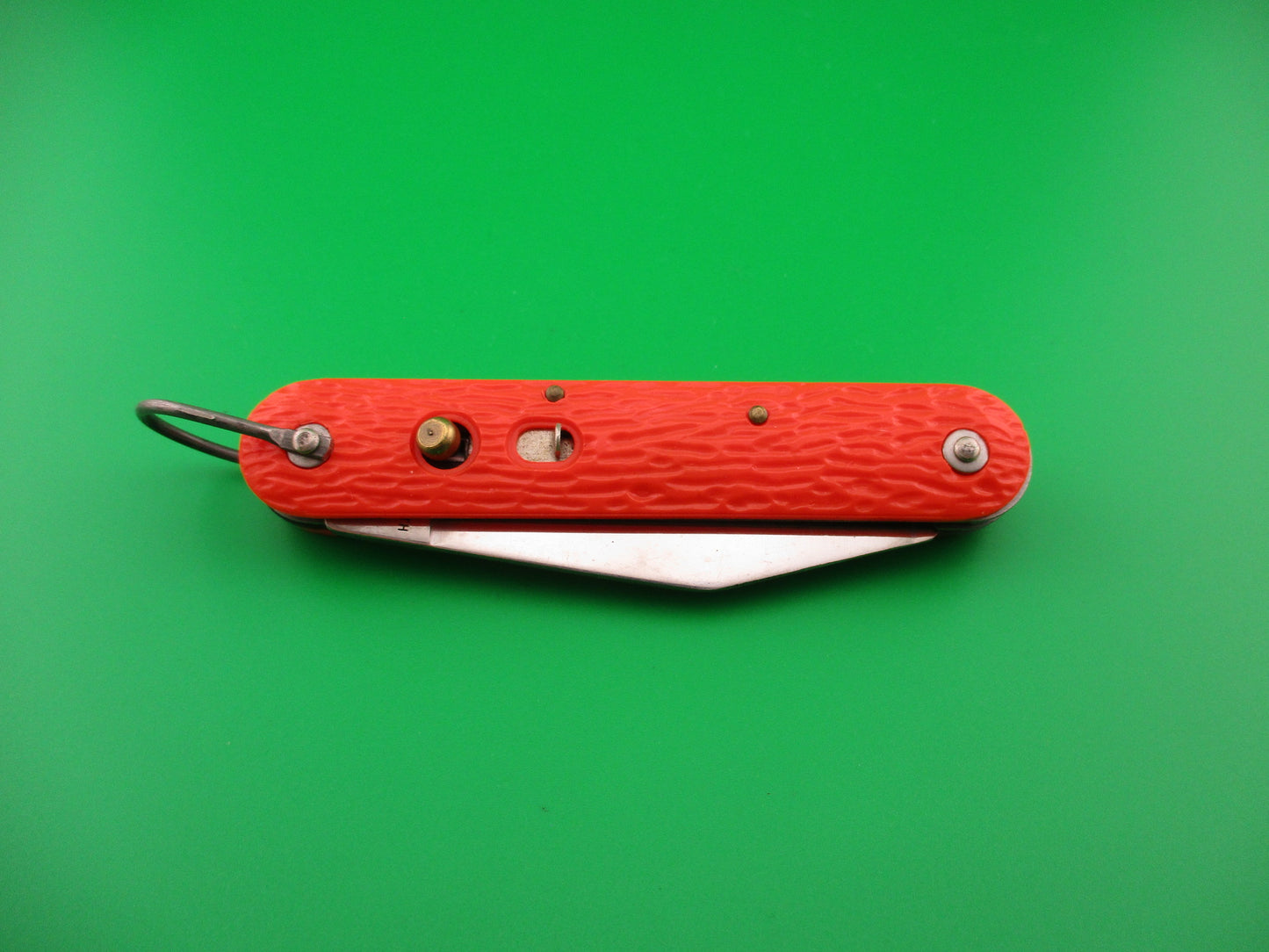 Logan Smyth Venice FL Orange Paratrooper knife New Old Stock