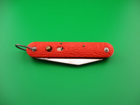 Logan Smyth Venice FL Orange Paratrooper knife New Old Stock